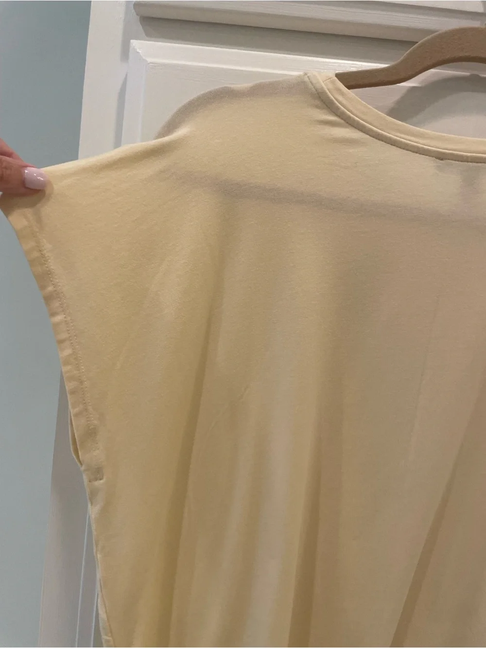 Eileen Fisher 2-piece soft yellow lounge set - Picture 12 of 14